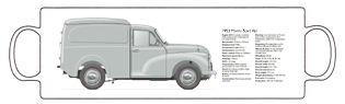 Morris Minor 5cwt Van Series II 1953 Mug 2